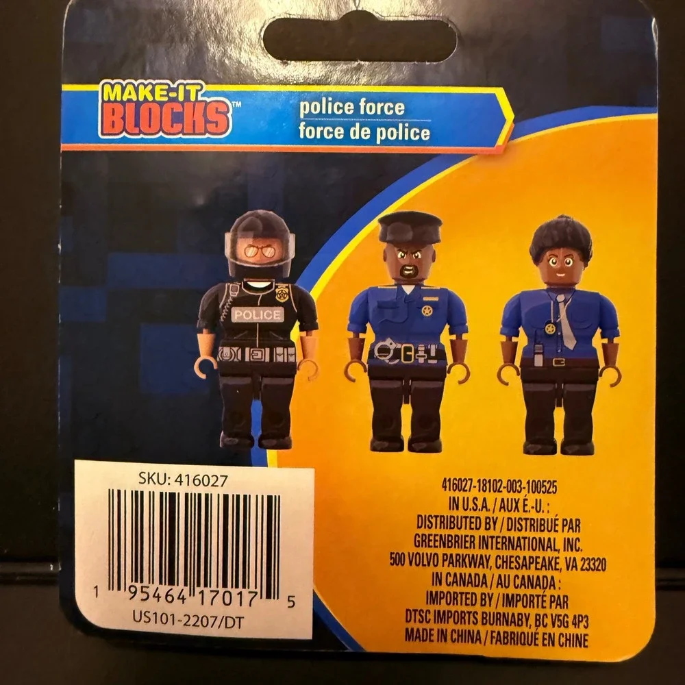 Make-It Blocks Figures Kids 15pc Multicolor NEW 5-Pack Bundle Set‎